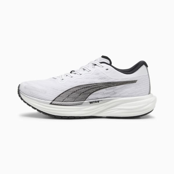 Deviate NITRO™ 2 Men's Running Shoes, PUMA White-PUMA Black-PUMA Silver, extralarge