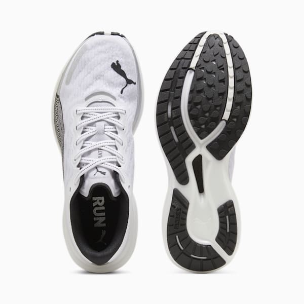 メンズ ディヴィエイト ニトロ 2 ランニングシューズ, PUMA White-PUMA Black-PUMA Silver, extralarge-JPN