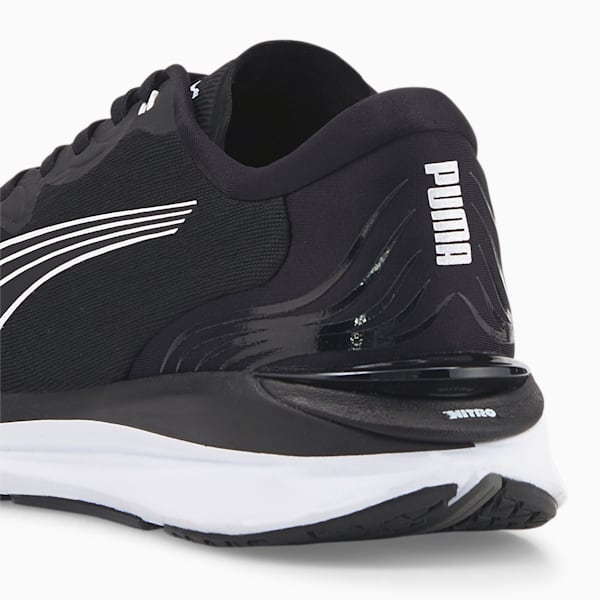 Tenis para correr NITRO 2 para hombre, Puma Black-Puma White, extralarge