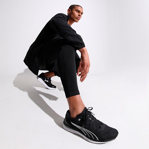 Electrify Nitro 2 Men's Running Shoes, Puma Black-Puma White, extralarge-IND