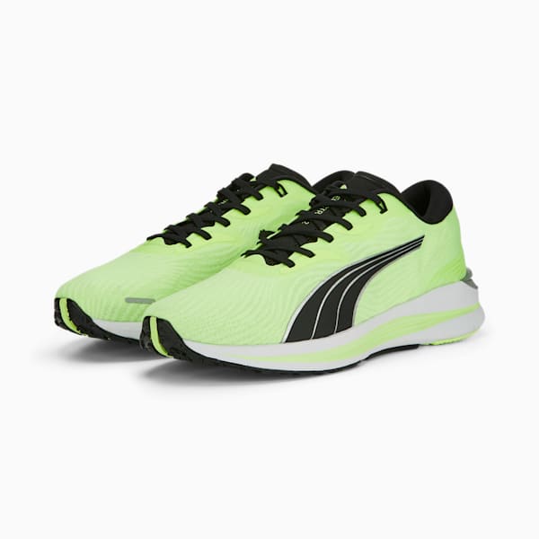Electrify NITRO 2 Running Shoes Men, Fast Yellow-PUMA Black-PUMA Silver