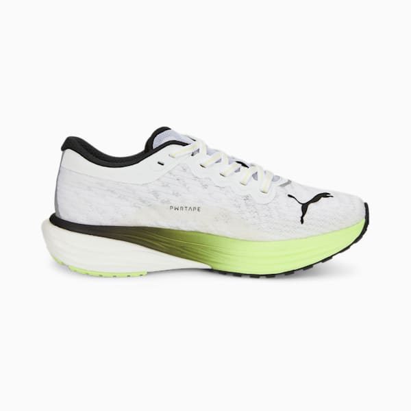 Deviate NITRO 2 Women's Running Shoes, Puma White-Fizzy Apple-Puma Black