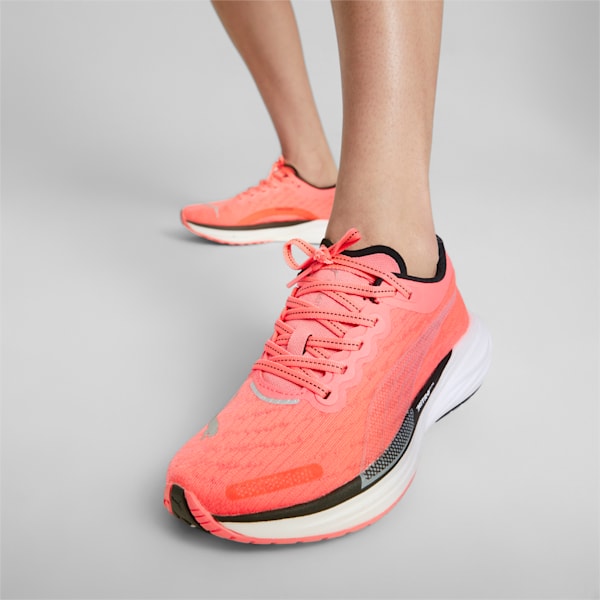 Zapatos para correr Deviate NITRO 2 para mujer, Sunset Glow-Puma Black