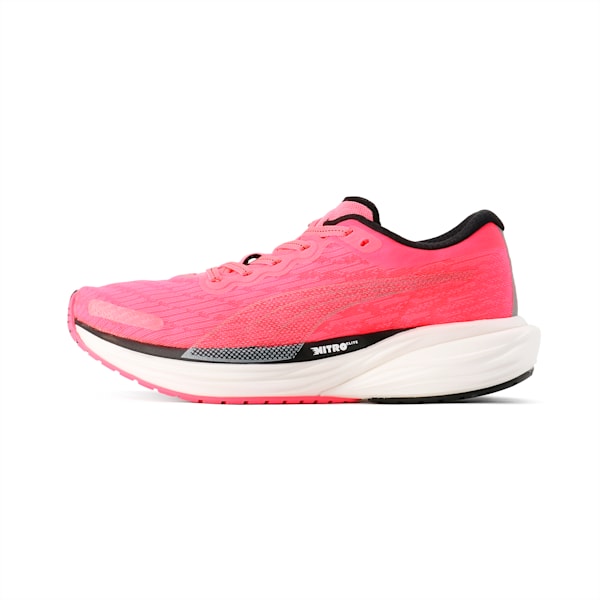ウィメンズ ディヴィエイト ニトロ 2 ランニングシューズ, Sunset Glow-Puma Black