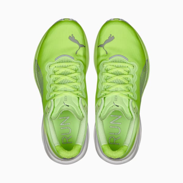 Deviate Nitro 2 Women's Running Shoes, Fizzy Apple-Metallic Silver