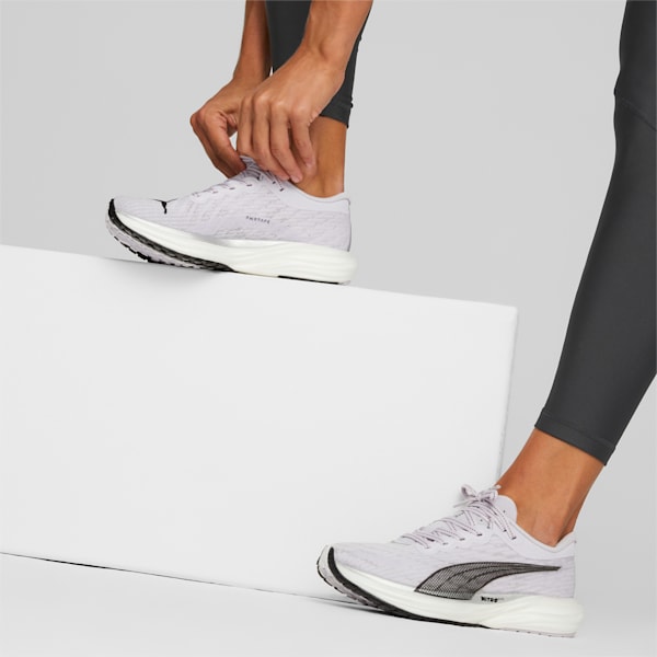Deviate NITRO 2 Women's Running Shoes, Spring Lavender-PUMA Black