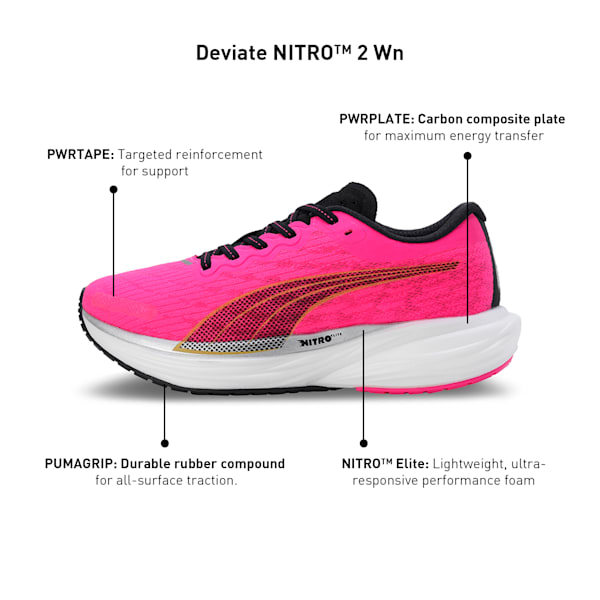 Deviate NITRO™ 2 Women's Running Shoes, Ravish-Fresh Pear, extralarge-IND