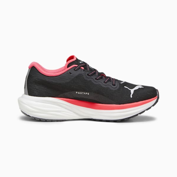 Deviate NITRO™ 2 Women's Running Shoes, PUMA Black-Fire Orchid, extralarge