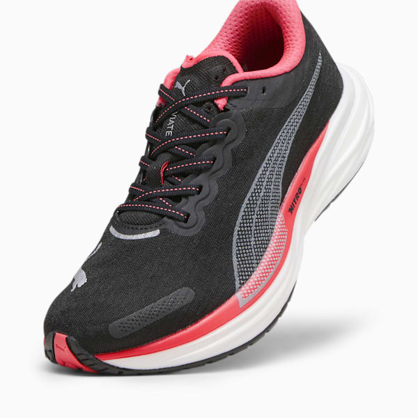 Deviate NITRO™ 2 Women's Running Shoes, PUMA Black-Fire Orchid, extralarge-AUS
