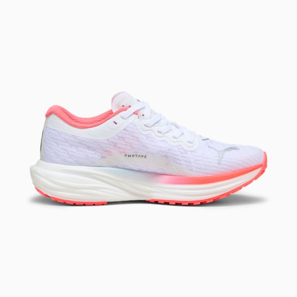 Tenis de running para mujer Deviate NITRO 2, PUMA White-Fire Orchid-Icy Blue, extralarge