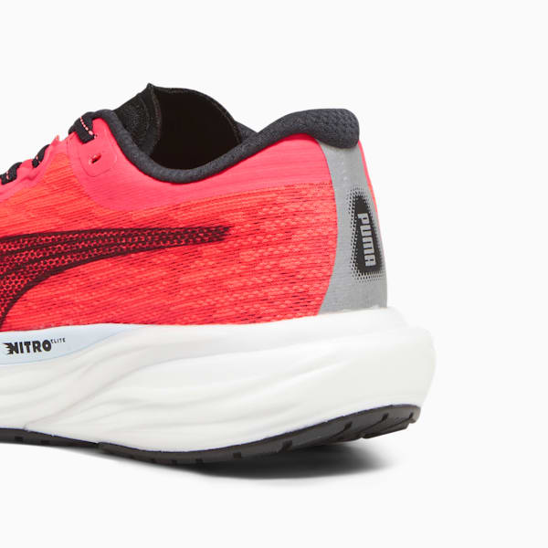 Tenis de running para mujer Deviate NITRO 2, Fire Orchid-PUMA Black-Icy Blue, extralarge