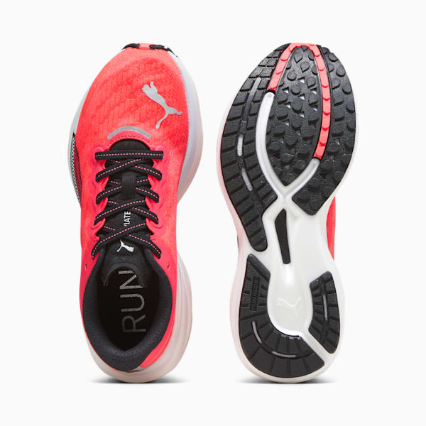 Tenis de running para mujer Deviate NITRO 2, Fire Orchid-PUMA Black-Icy Blue, extralarge