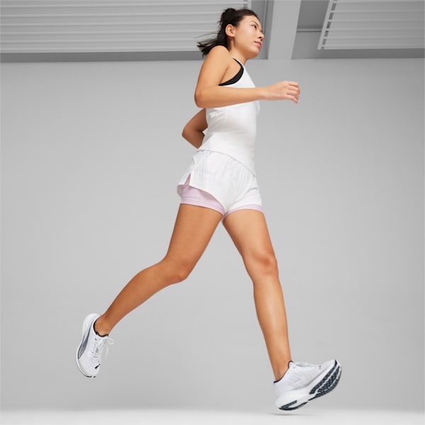 Tenis de running para mujer Deviate NITRO 2, PUMA White-PUMA Black-PUMA Silver, extralarge