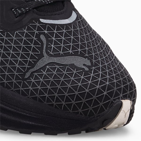 Deviate NITRO 2 WTR Running Shoes Women, Puma Black-Metallic Silver