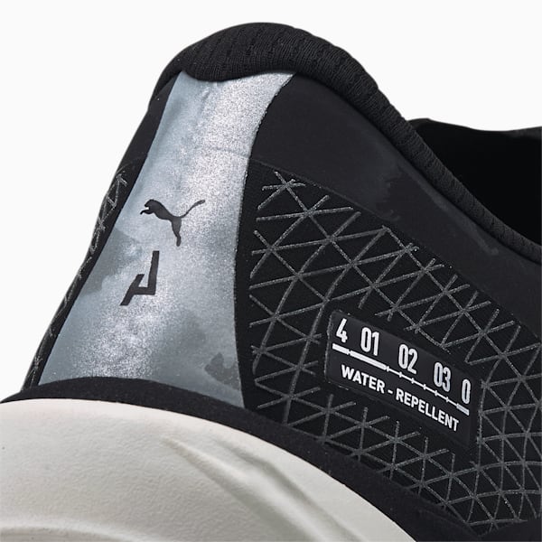 Deviate NITRO 2 WTR Running Shoes Women, Puma Black-Metallic Silver
