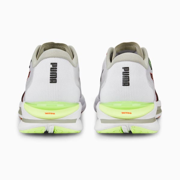 Electrify Nitro 2 First Mile Men's Running Shoes, Puma White-Puma Black-Firelight, extralarge-IND