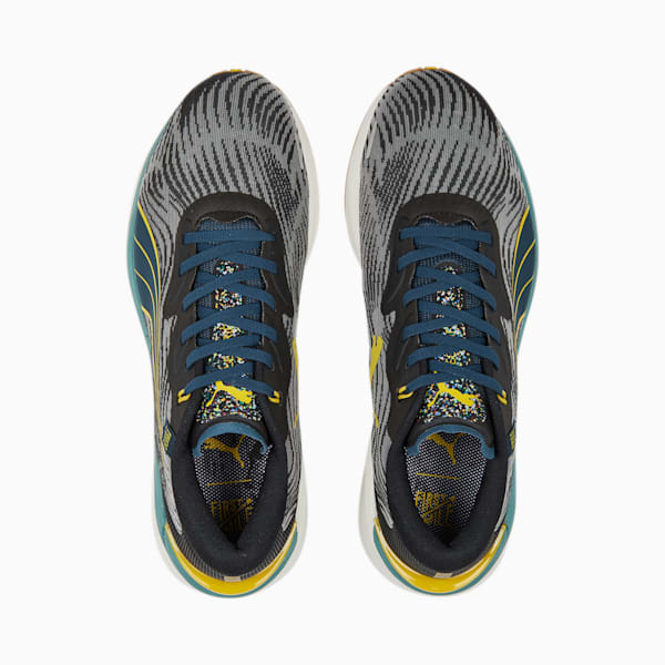 PUMA x FIRST MILE Electrify NITRO 2 Running Shoes Men, PUMA Black-Dark Night-Fresh Pear, extralarge-GBR