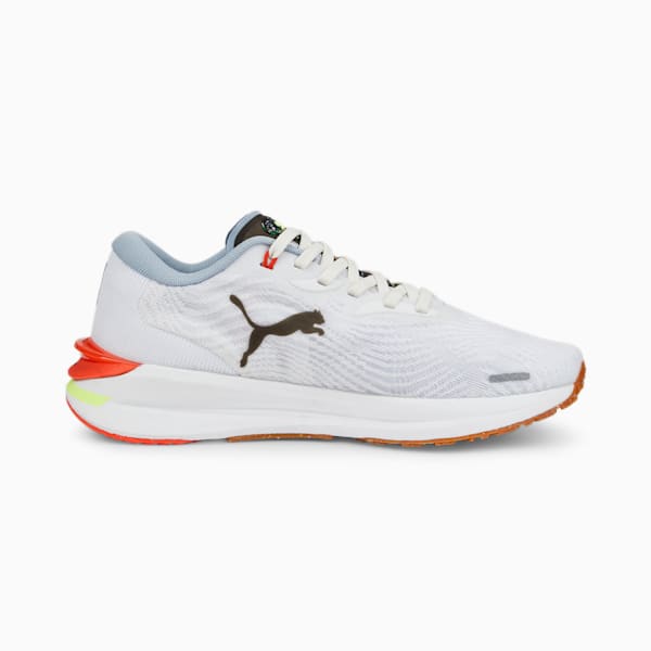 PUMA x FIRST MILE Electrify NITRO™ 2 Women's Running Shoes, Puma White-Puma Black-Firelight, extralarge-IND
