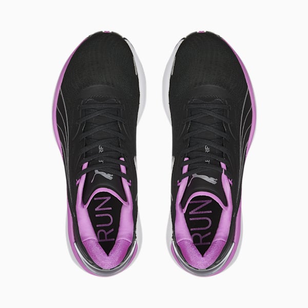 Electrify NITRO™ 2 Women's Running Shoes, Puma Black-Electric Orchid-Metallic Silver, extralarge-IND