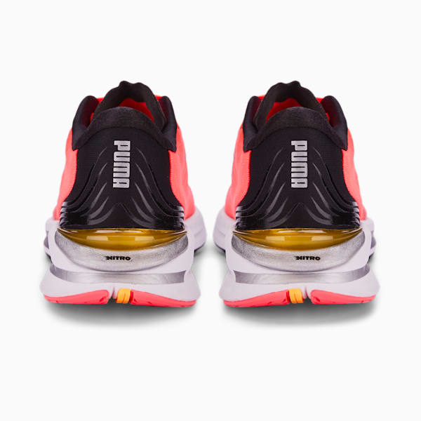 Electrify NITRO 2 Women's Running Shoes, Sunset Glow-Puma Black-Metallic Silver