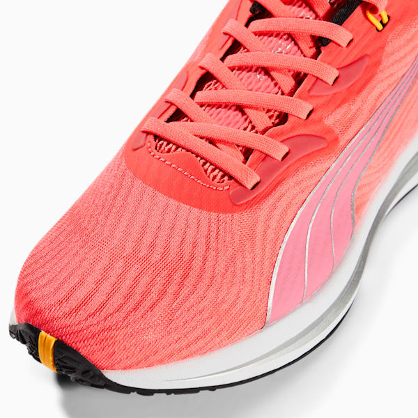 Electrify NITRO 2 Running Shoes Women, Sunset Glow-Puma Black-Metallic Silver, extralarge-GBR