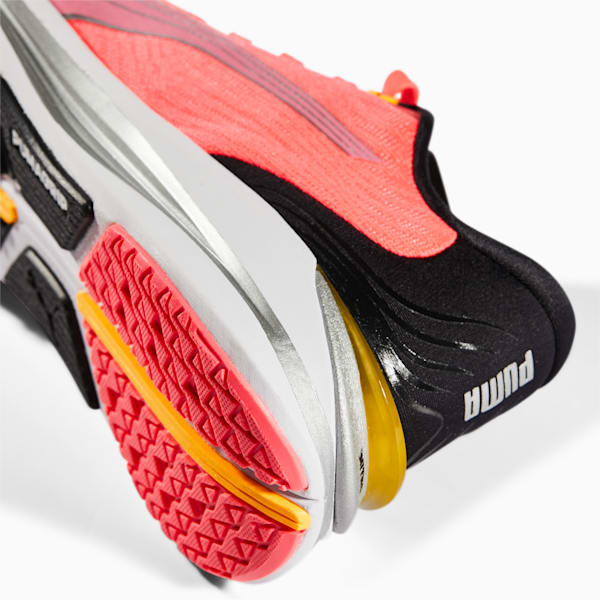 Electrify NITRO 2 Running Shoes Women, Sunset Glow-Puma Black-Metallic Silver, extralarge-GBR