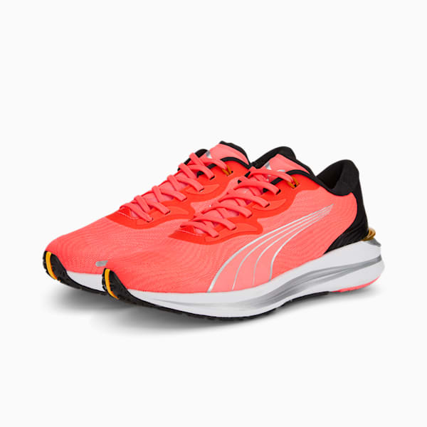 Electrify NITRO™ 2 Women's Running Shoes, Sunset Glow-Puma Black-Metallic Silver, extralarge-IND