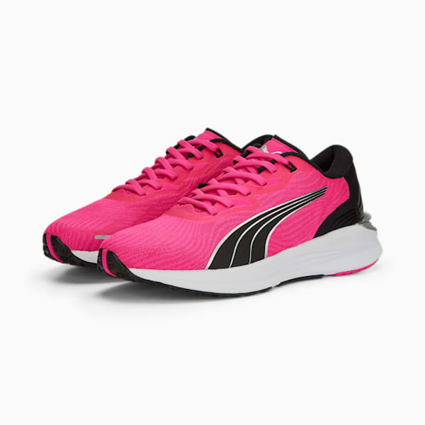 Electrify NITRO™ 2 Women's Running Shoes, Ravish-PUMA Black-PUMA Silver, extralarge-IND