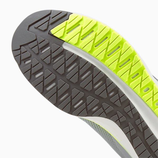 Magnify NITRO Surge Men's Running Shoes, Platinum Gray-Lime Squeeze