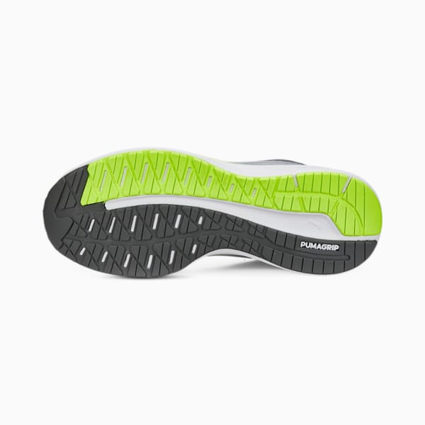 Magnify Nitro Surge Men's Running Shoes, Platinum Gray-Lime Squeeze, extralarge-IND