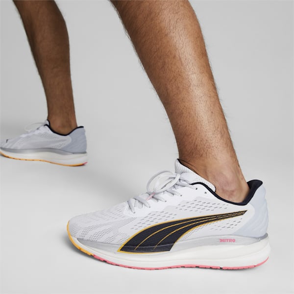 Magnify NITRO™ Surge Men's Running Shoes, Puma White-Sun Stream, extralarge-AUS