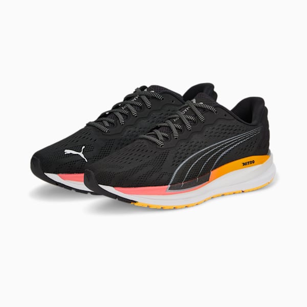 Magnify NITRO™ Surge Women's Running Shoes, Puma Black-Sunset Glow, extralarge-AUS