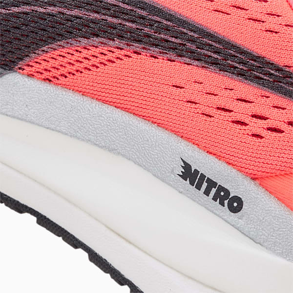 Magnify Nitro Surge Women's Running Shoes, Sunset Glow-Puma Black, extralarge-AUS