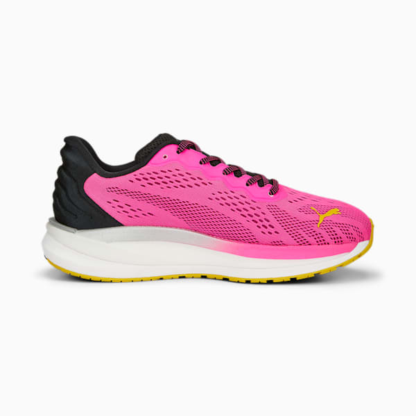Magnify NITRO Surge Running Shoes Women, Ravish-PUMA Black-Fresh Pear, extralarge-GBR