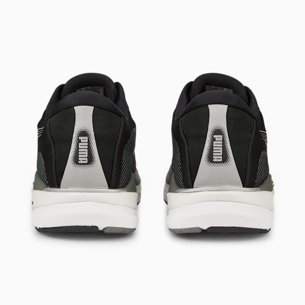 Magnify Nitro Knit Men's Running Shoes, Puma Black-CASTLEROCK-Puma White, extralarge-IND