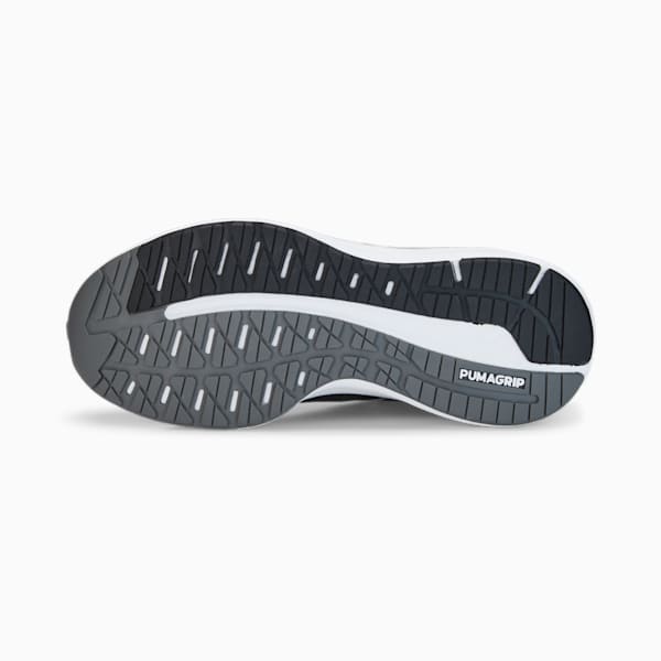 Magnify NITRO Knit Women's Running Shoes, Puma Black-CASTLEROCK-Puma White