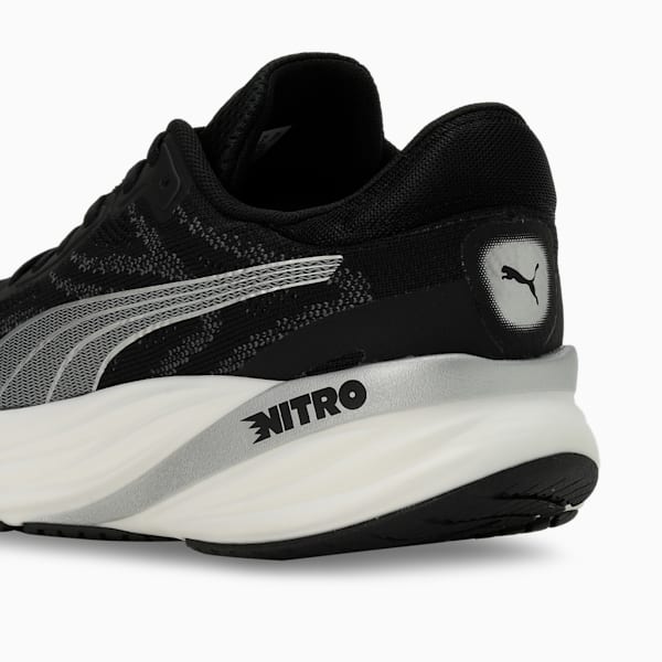 Magnify NITRO™ 2 Men's Running Shoes, PUMA Black-PUMA White-PUMA Silver, extralarge-IND