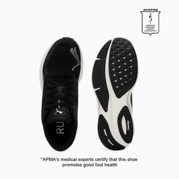 Magnify NITRO™ 2 Men's Running Shoes, PUMA Black-PUMA White-PUMA Silver, extralarge-IND