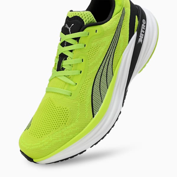 Magnify NITRO™ 2 Men's Running Shoes, Lime Pow-PUMA Black-PUMA Silver, extralarge-IND