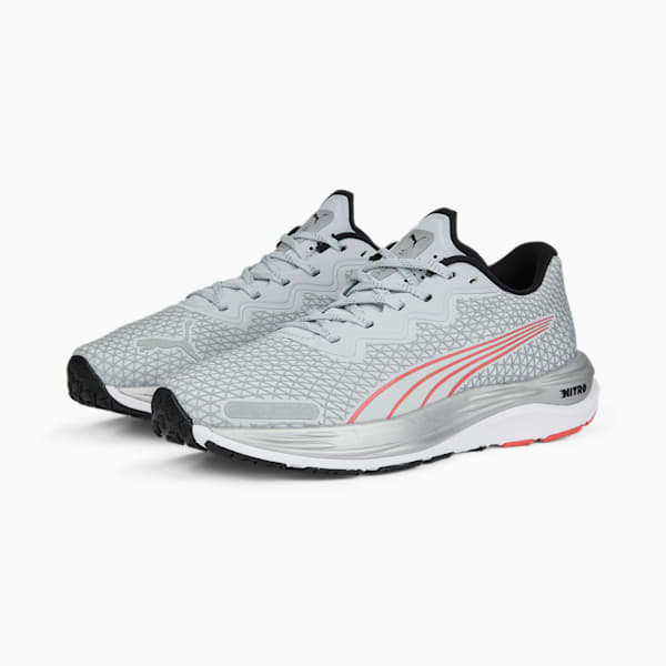 Velocity NITRO™ 2 WTR Women's Running Shoes, Platinum Gray-Puma Black, extralarge-IND