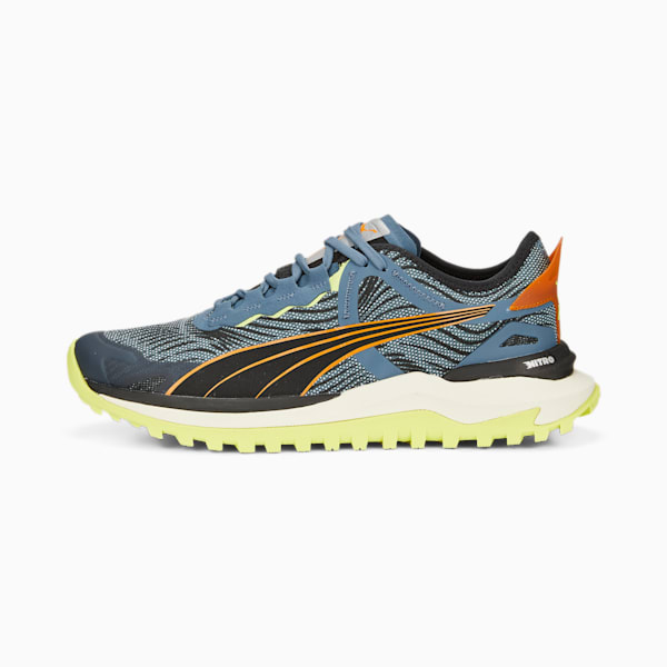 Voyage NITRO™ 2 Men's Trail Running Shoes, Blue Wash-Orange Brick-Puma Black, extralarge-IND