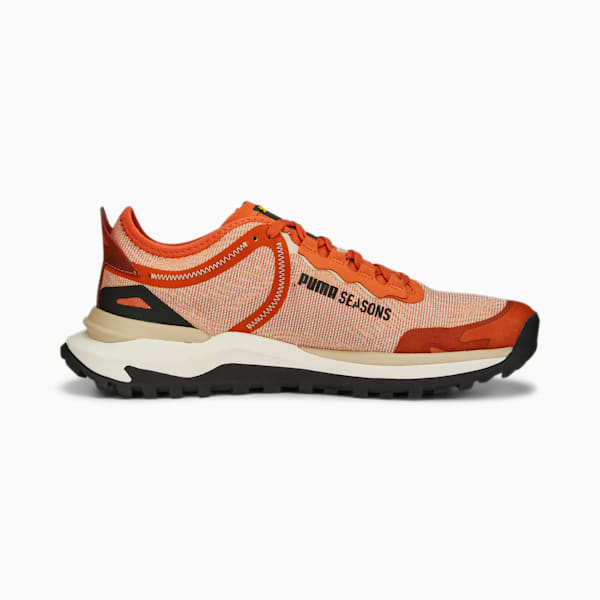 Tenis para correr Voyage NITRO 2 para hombre, Chili Powder-PUMA Black-Fresh Pear, extralarge