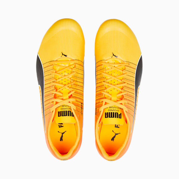ユニセックス エヴォスピード トーキョー フューチャー 4 陸上用 スパイク, Sun Stream-Sunset Glow-Puma Black, extralarge-JPN