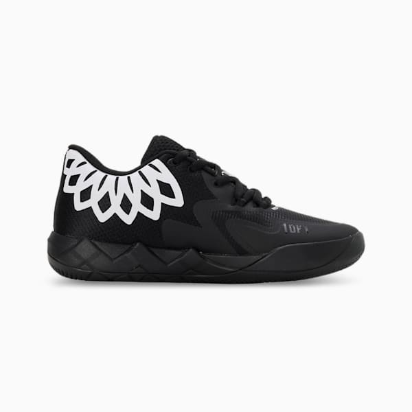 MB.01 Lo Unisex Basketball Shoes, PUMA Black-PUMA Black, extralarge-IND