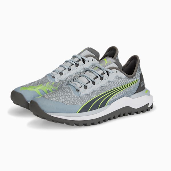 SEASONS Voyage NITRO™ 2 GORE-TEX® Men's Running Shoes, Platinum Gray-Puma Black-Deep Olive, extralarge