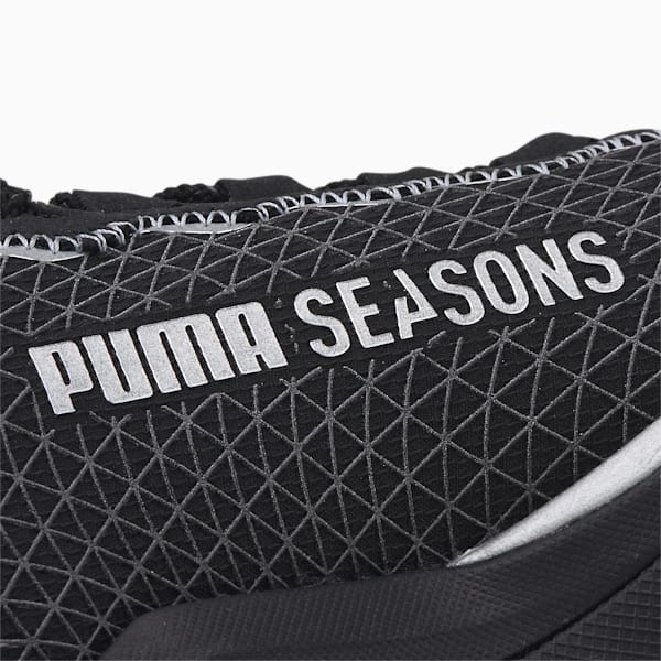 SEASONS Voyage NITRO™ 2 GORE-TEX® Women's Running Shoes, Puma Black-Metallic Silver, extralarge