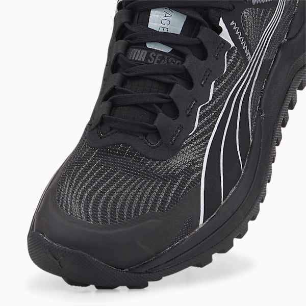 Voyage NITRO™ 2 Women's Trail Running Shoes, Puma Black-Metallic Silver, extralarge-AUS