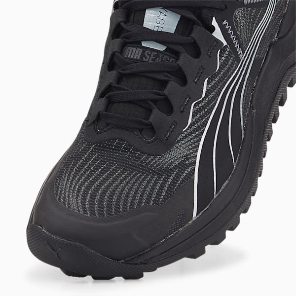 Voyage NITRO 2 Women's Trail Running Shoes, Puma Black-Metallic Silver, extralarge-GBR