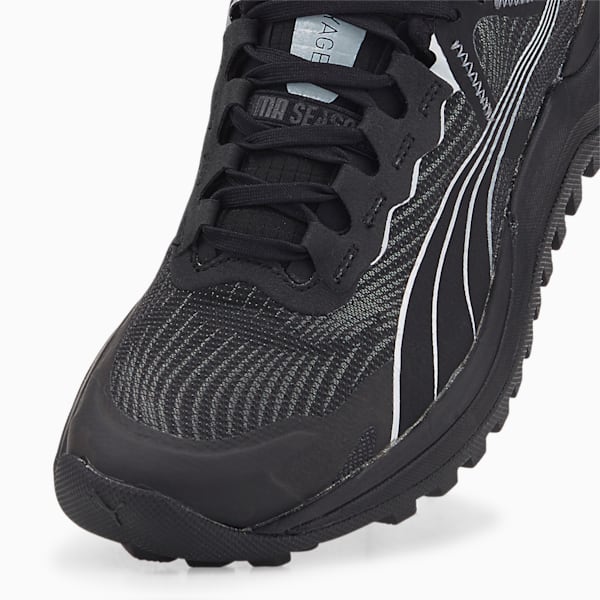 Voyage NITRO™ 2 Women's Trail Running Shoes, Puma Black-Metallic Silver, extralarge-IND