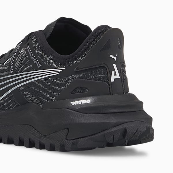 Voyage NITRO™ 2 Women's Trail Running Shoes, Puma Black-Metallic Silver, extralarge-AUS